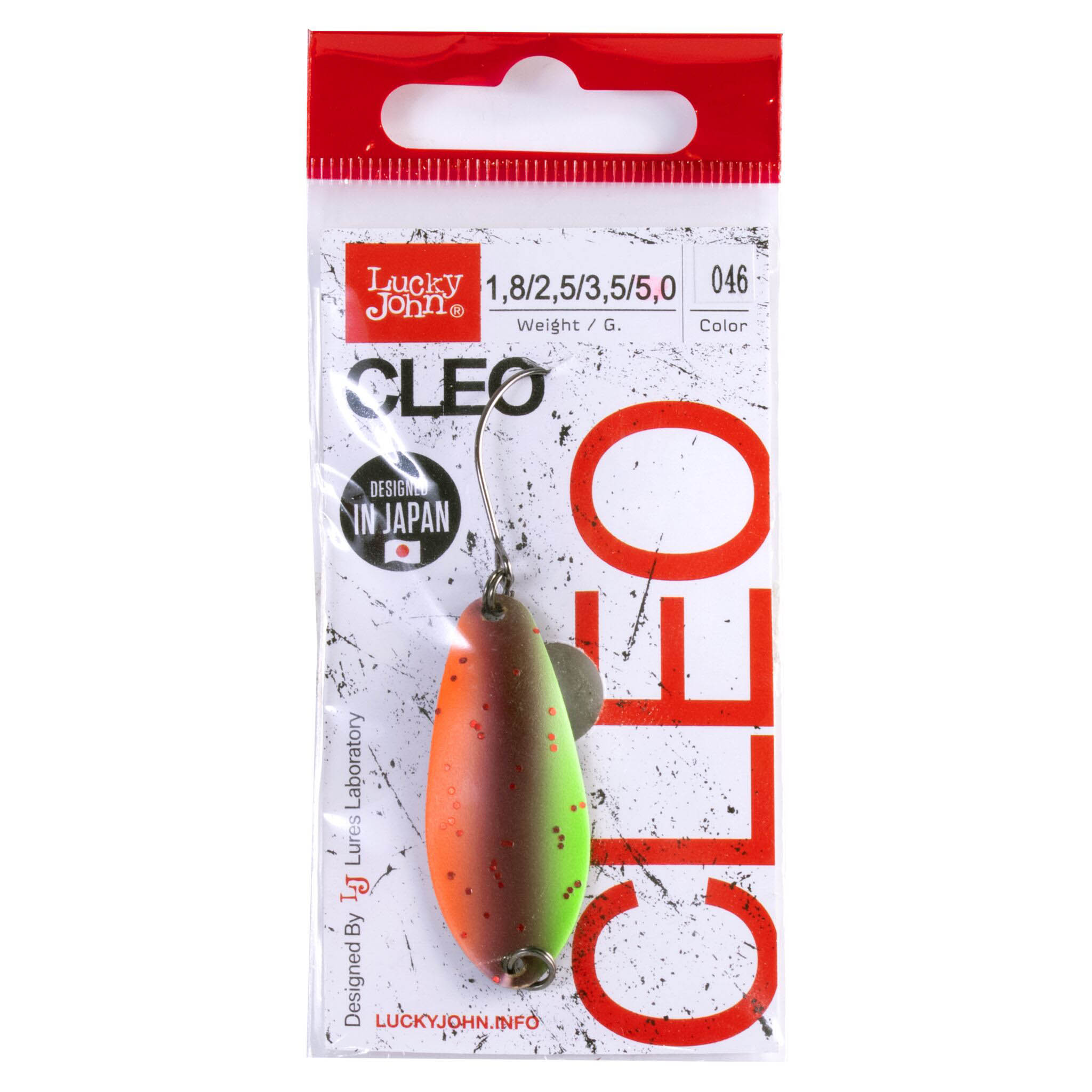 Колеблющаяся Блесна Lucky John Cleo 5 гр 41 мм 046   LJCL50-046 — крупный план
	                                    2