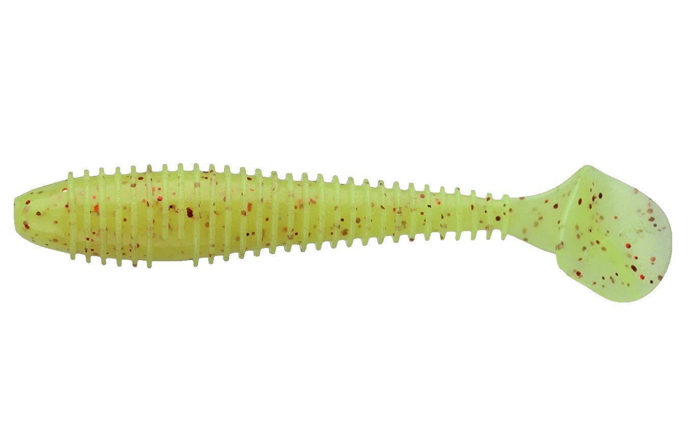 Силиконовая приманка Keitech Swing Impact Fat 6.8 170 мм 3 шт PAL01 Chartreuse Red Flake — характеристики,
	                                    особенности конструкции