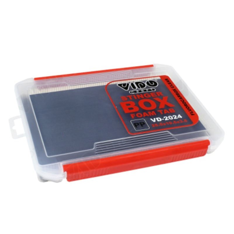 Коробка Vido Craft Stinger Box Foam Tab  25,5х19,5х3,5 см    VD-2024 — характеристики,  особенности конструкции