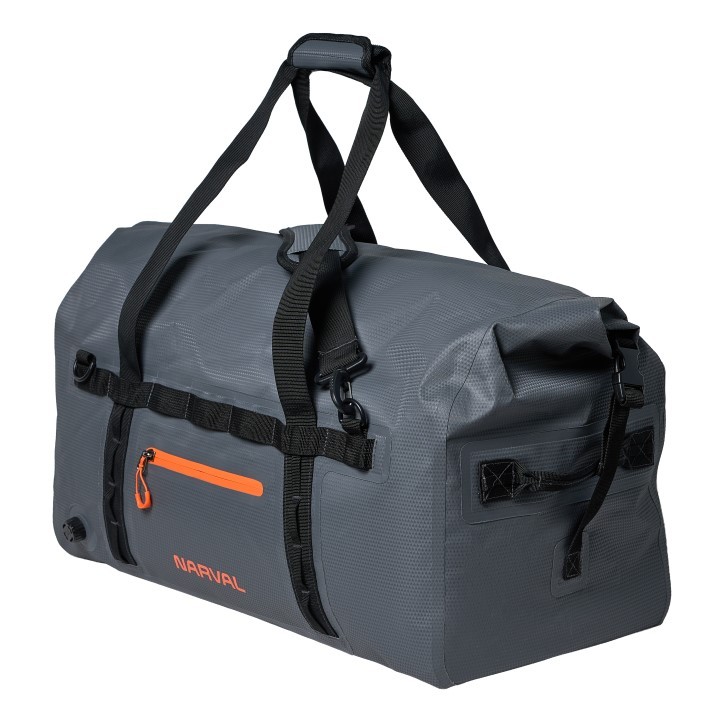 Сумка Narval Water-Resistant Travel Bag  65х60х28 см Dark Grey&Orange 60L  NVATB1XGO1 — крупный план
	                                    1