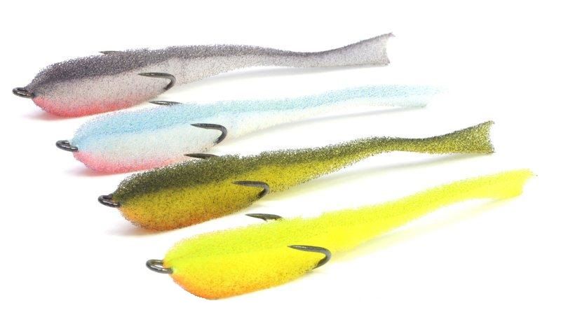 Поролоновая рыбка Волжские Джиги Волжский поролон Slim 120 120 мм 4 шт Set 1 — характеристики,  особенности конструкции