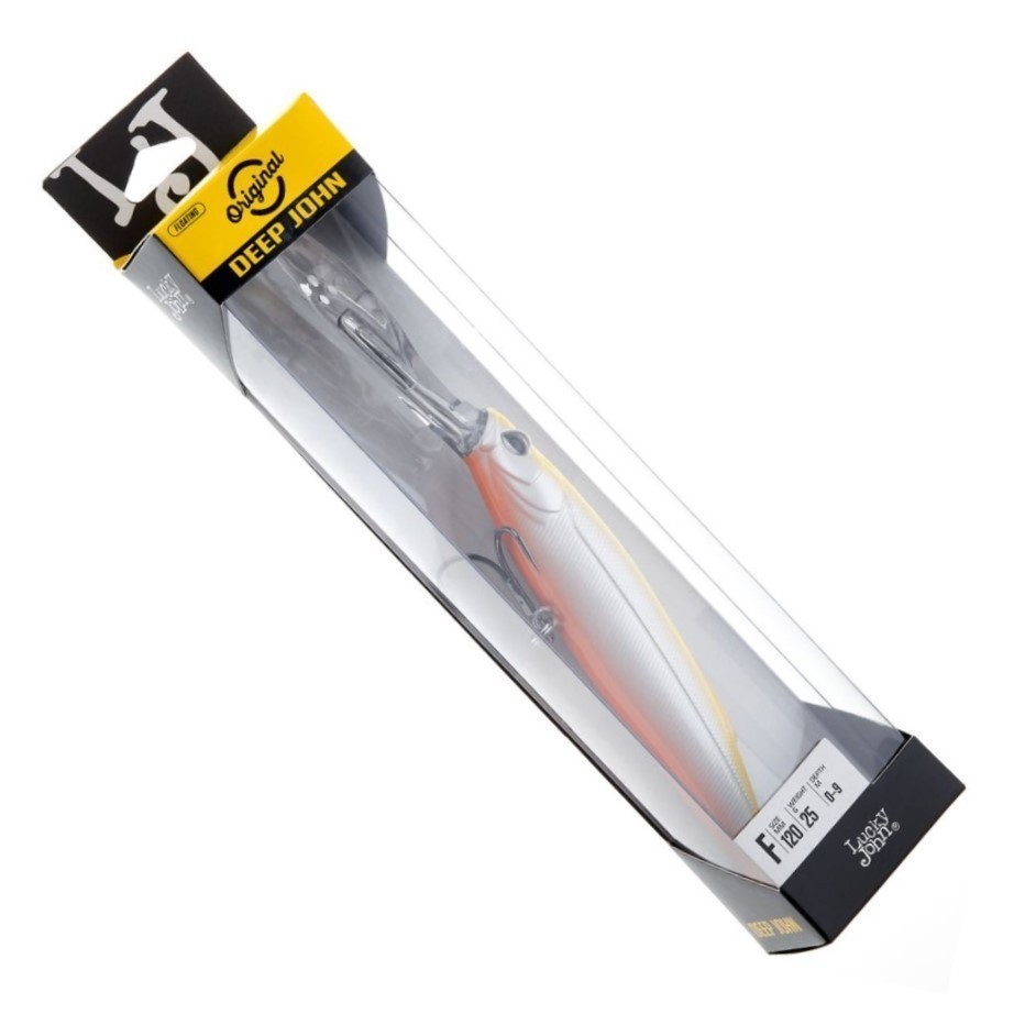 Воблер Lucky John Deep John 120F 015 25 гр Original  LJO0112F-015 — крупный план
	                                    2