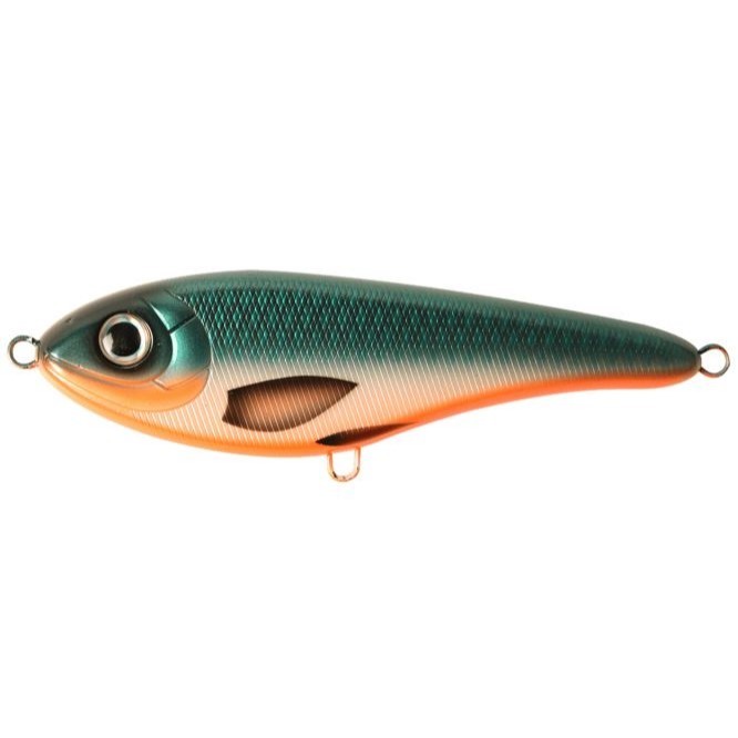Воблер Strike Pro Buster Jerk II Shallow Runner CWC015 Dawning 37 гр   EG-049#CWC015 — характеристики,
	                                    особенности конструкции