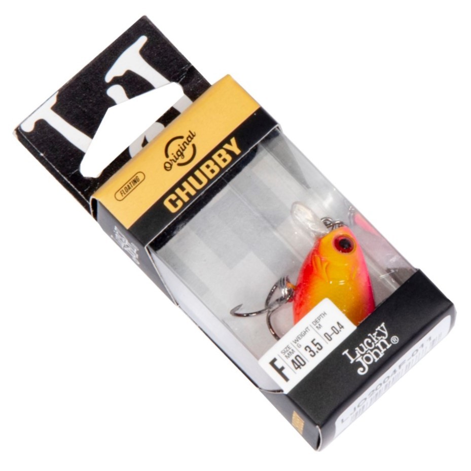 Воблер Lucky John Chubby 40F 011 3,5 гр Original  LJO2004F-011 — крупный план
	                                    2