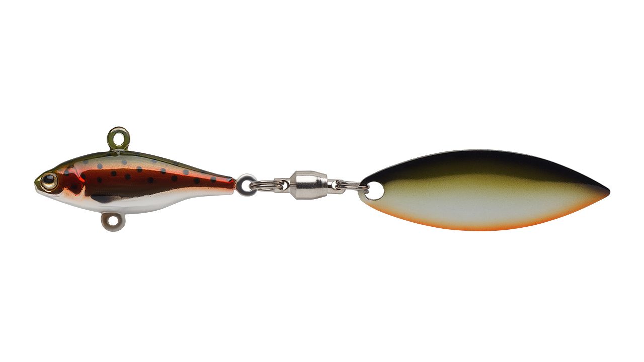 Тейл-спиннер Strike Pro Micro Whaker 43 28 гр 106 мм Trout Silver   JG-001B#71E — характеристики,  особенности конструкции