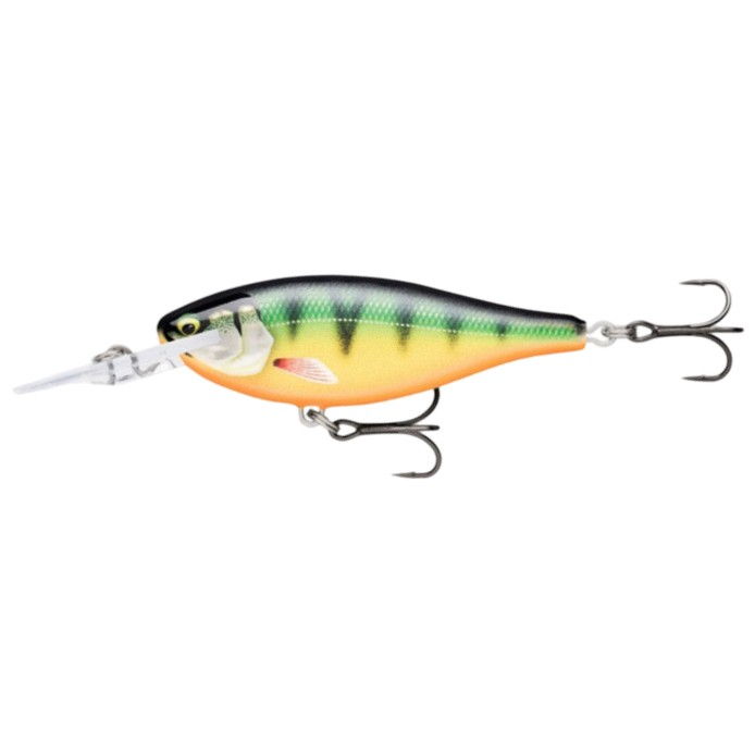 Воблер Rapala Shad Rap Elite 55 GDP 7 гр   SRE55-GDP — характеристики,
	                                    особенности конструкции