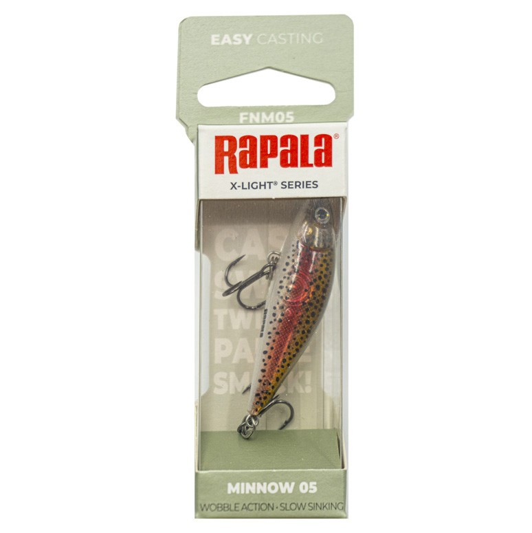 Воблер Rapala X-Light Minnow 05 RTL 4 гр   FNM05-RTL — крупный план
	                                    1