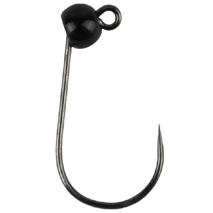Джиг-головка Norstream Trout Jig Head №1 1,26 гр 5 шт Painted black   TJH-1,26-10 — характеристики,
	                                    особенности конструкции