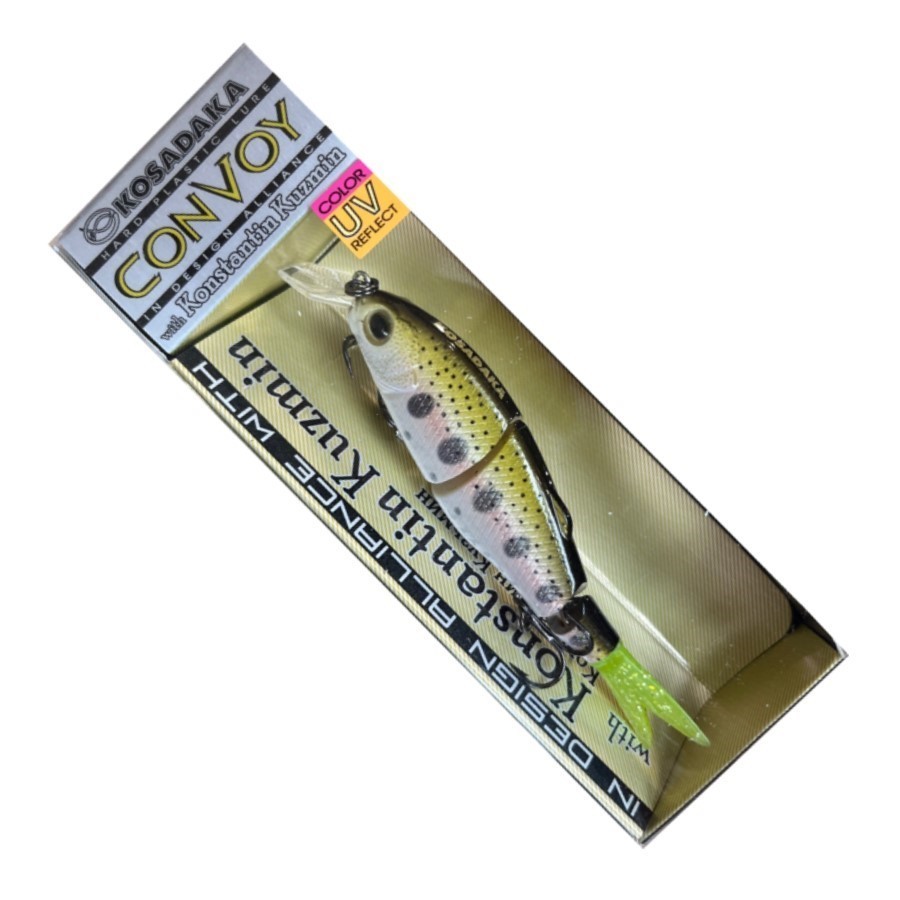 Воблер Kosadaka Convoy XS 90F NT 7,9 гр   CnvxS90F-NT — крупный план
	                                    1