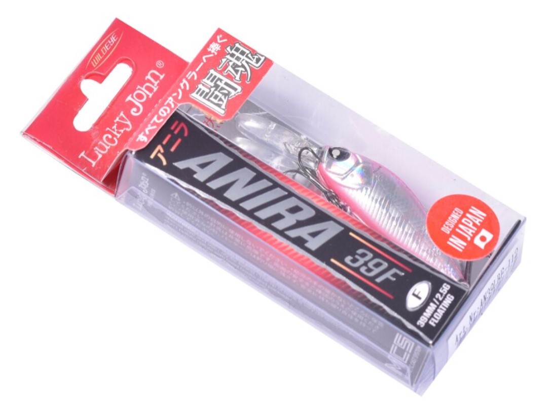 Воблер Lucky John Anira 39LBF 112 2,5 гр Pro Series  AN39LBF-112 — крупный план
	                                    2