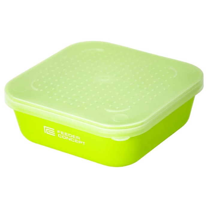 Коробка Feeder Concept FC Feeder Bait Box  17х17х3,5 см  p.S  FC200-001S — характеристики,
	                                    особенности конструкции