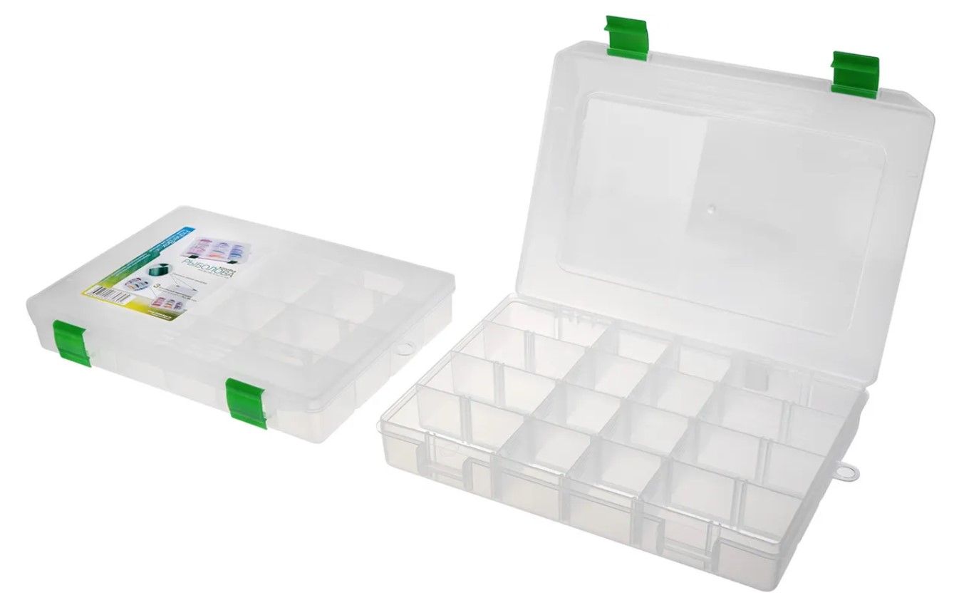 Коробка Fisherbox 250  25х19х4 см    25.19.04 — крупный план
	                                    2