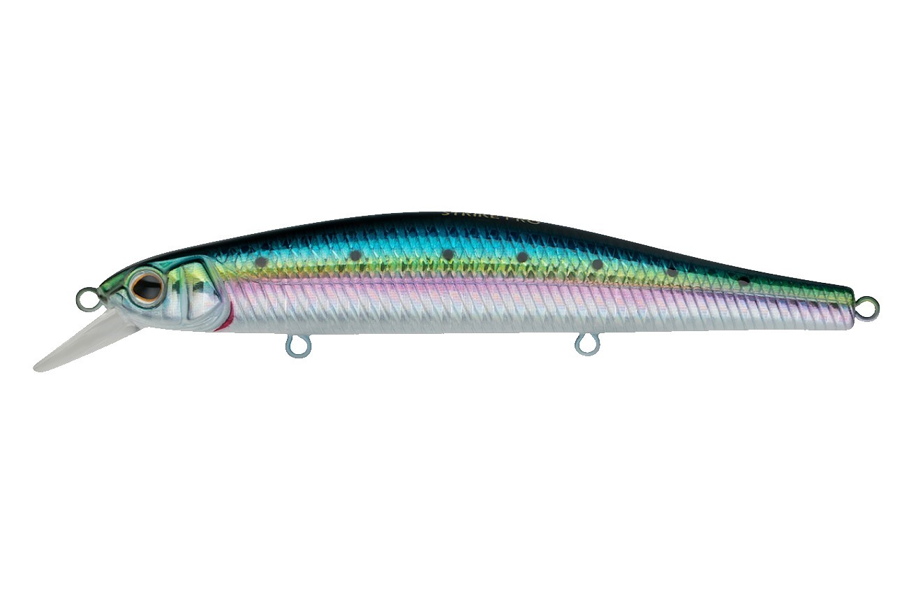 Воблер Strike Pro Inquisitor 130SP 692-713-RP Pacific Sardine 26,5 гр   EG-193C-SP#692-713-RP — характеристики,
	                                    особенности конструкции