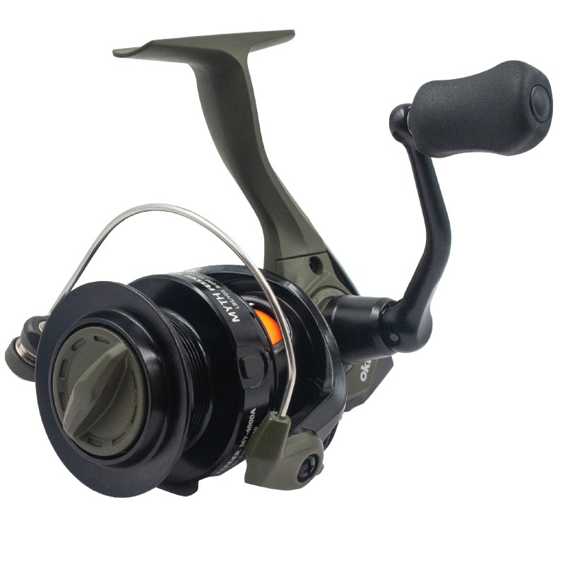 Катушка Okuma Myth Feeder 4000    MY-4000A — крупный план
	                                    4