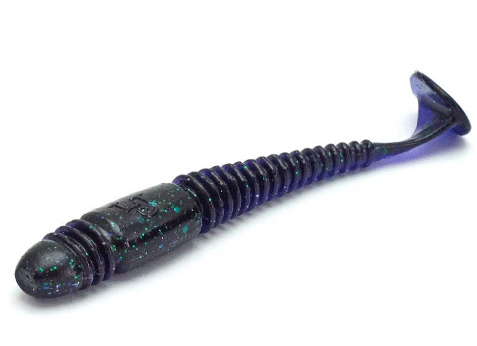 Силиконовая приманка Lucky John Tioga 4.5in 114 мм 5 шт T52 Pro Series  140185-T52 — крупный план
	                                    1