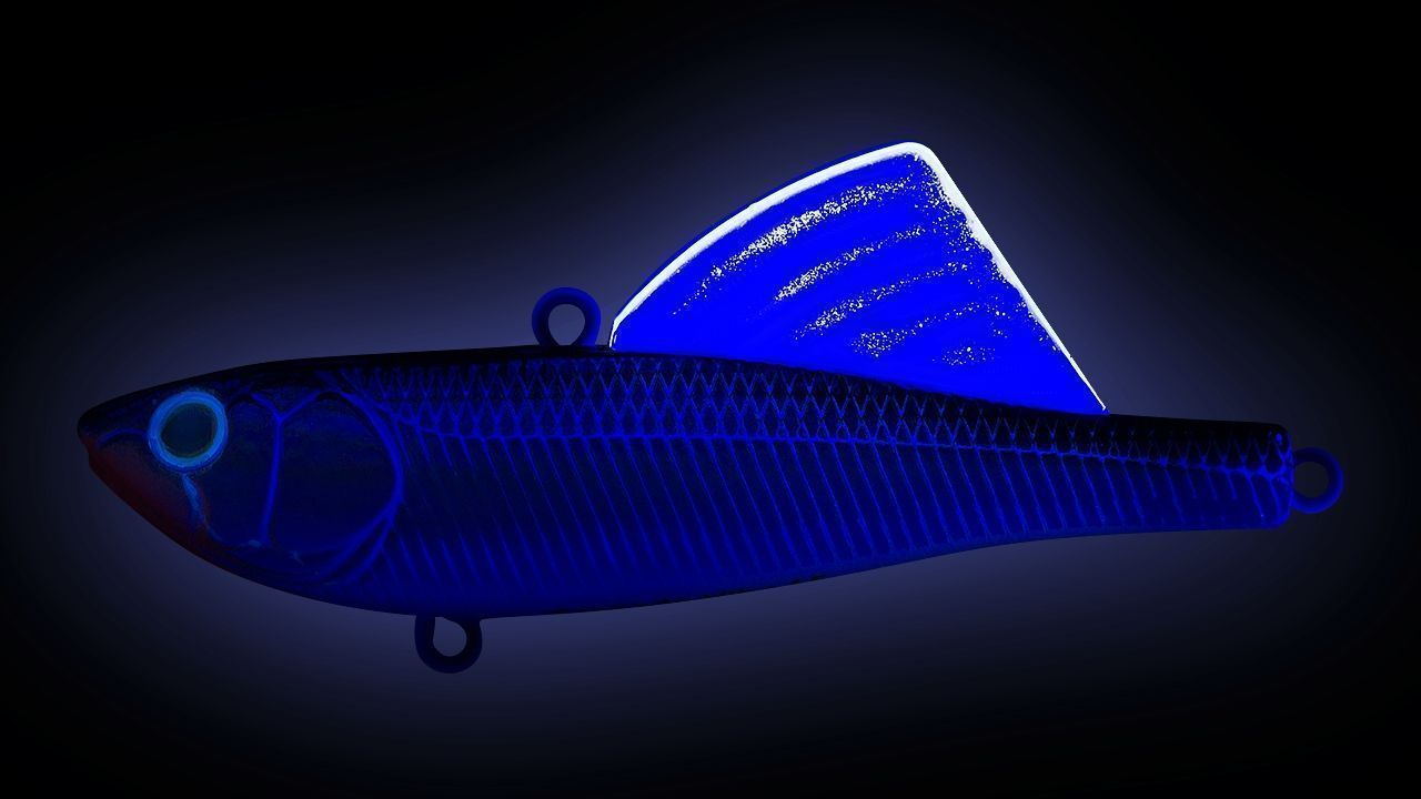 Воблер Strike Pro Tornado Vibe 65 A010-EP Black Back Silver 14,5 гр   EG-204A-UV#A010-EP — крупный план
	                                    1