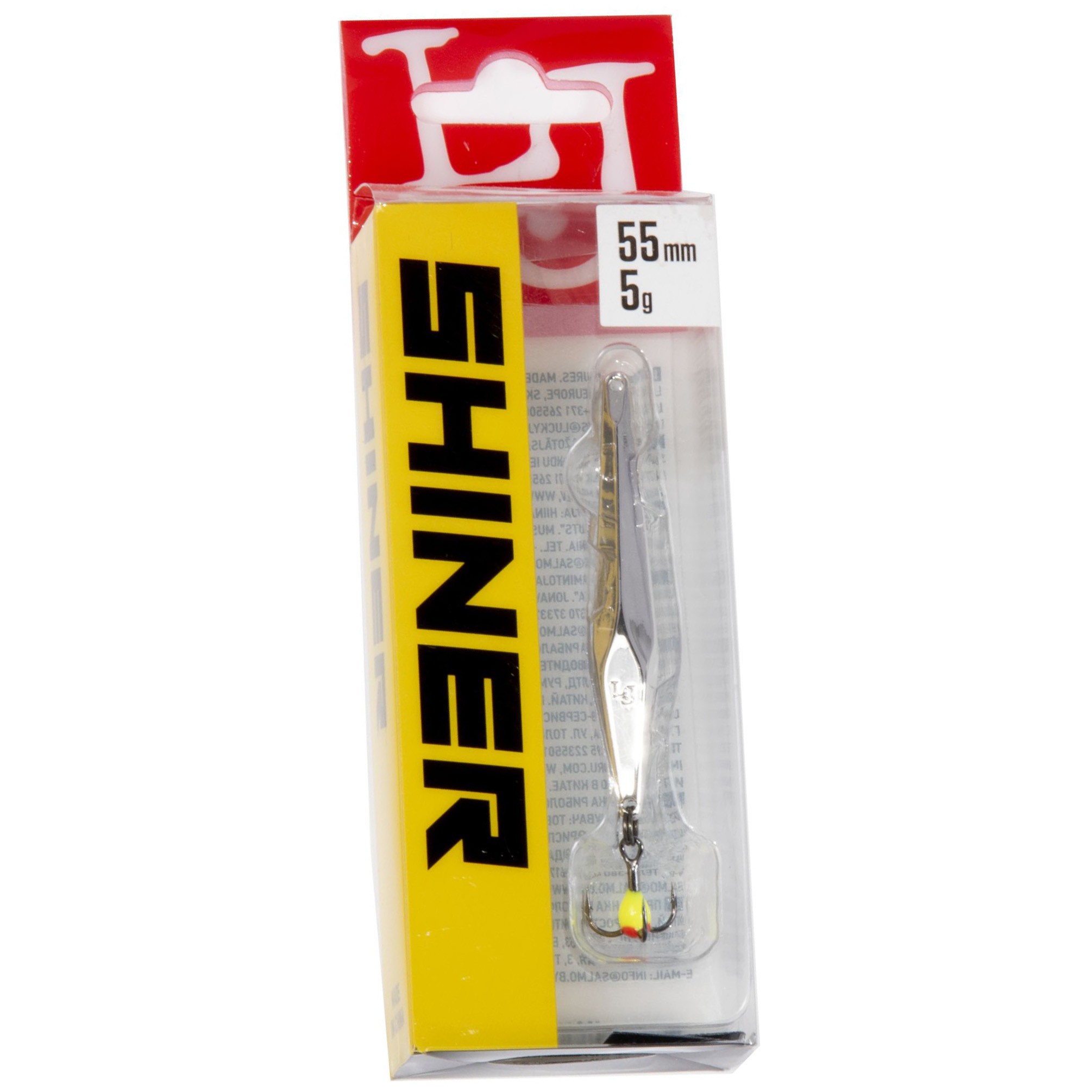 Зимняя Блесна Lucky John Shiner 5,1 гр 55 мм S   LJS55-S — крупный план
	                                    1