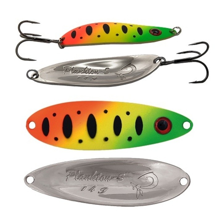 Колеблющаяся Блесна LureMax Plankton-S 14 14 гр 68 мм 109   LSPS68/14-109 — характеристики,  особенности конструкции