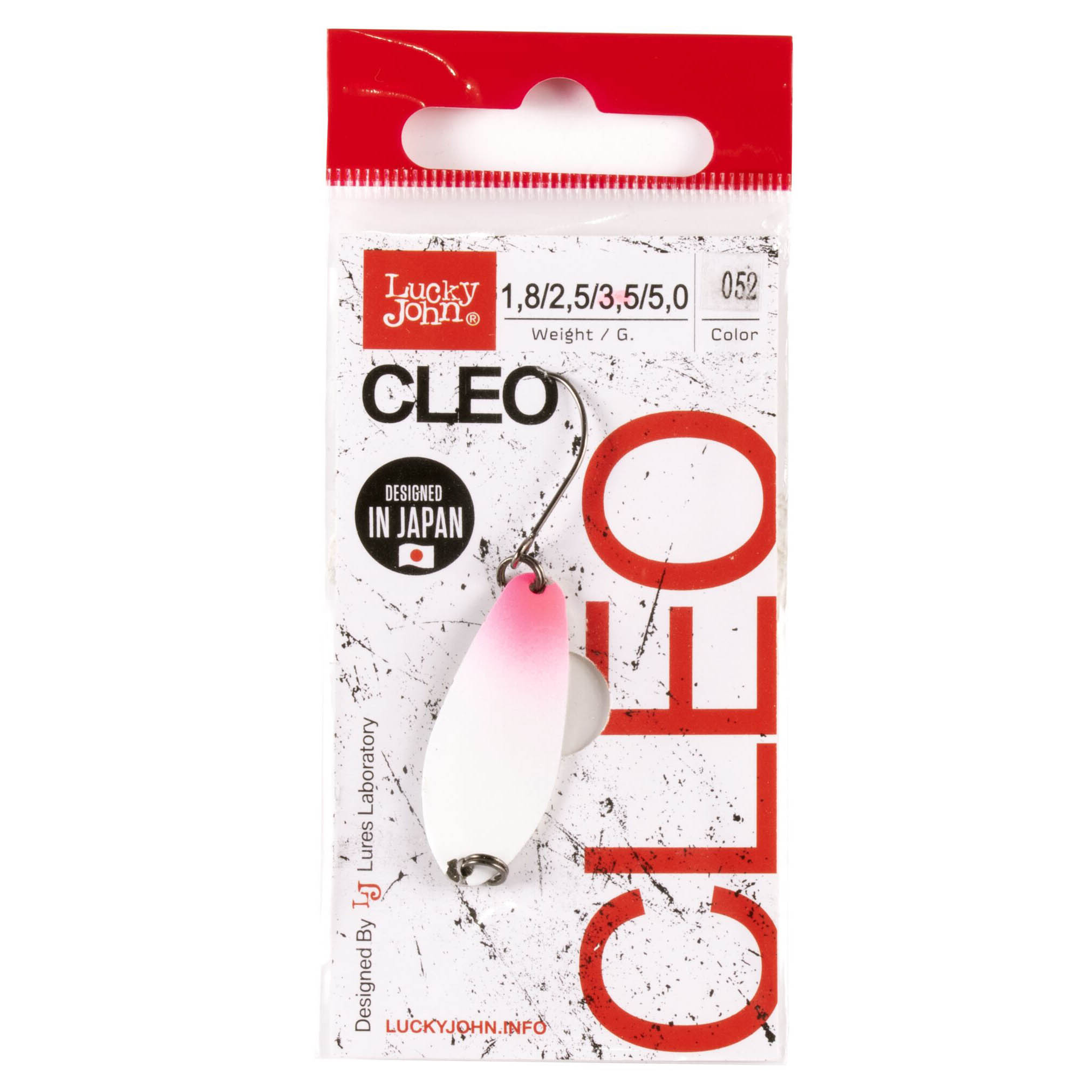 Колеблющаяся Блесна Lucky John Cleo 3,5 гр 34 мм 052   LJCL35-052 — крупный план
	                                    2