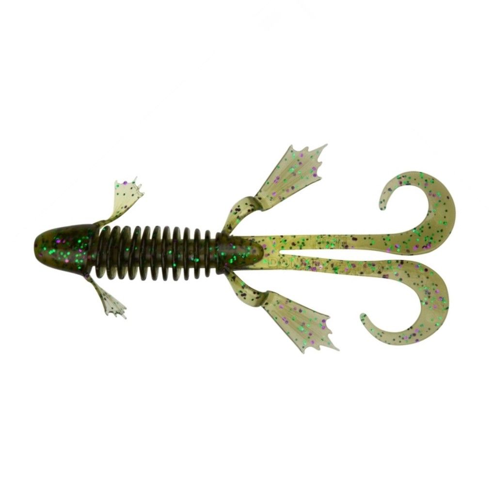 Силиконовая приманка Jig It Donkey Frog 3.8 96 мм 6 шт 012 Watermelon   JIDF96012S — характеристики,
	                                    особенности конструкции