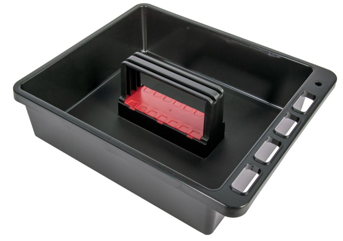 Ящик Meiho Bucket Mouth  BM-9000 54х34х35 см Red   BM-9000-R — крупный план
	                                    3