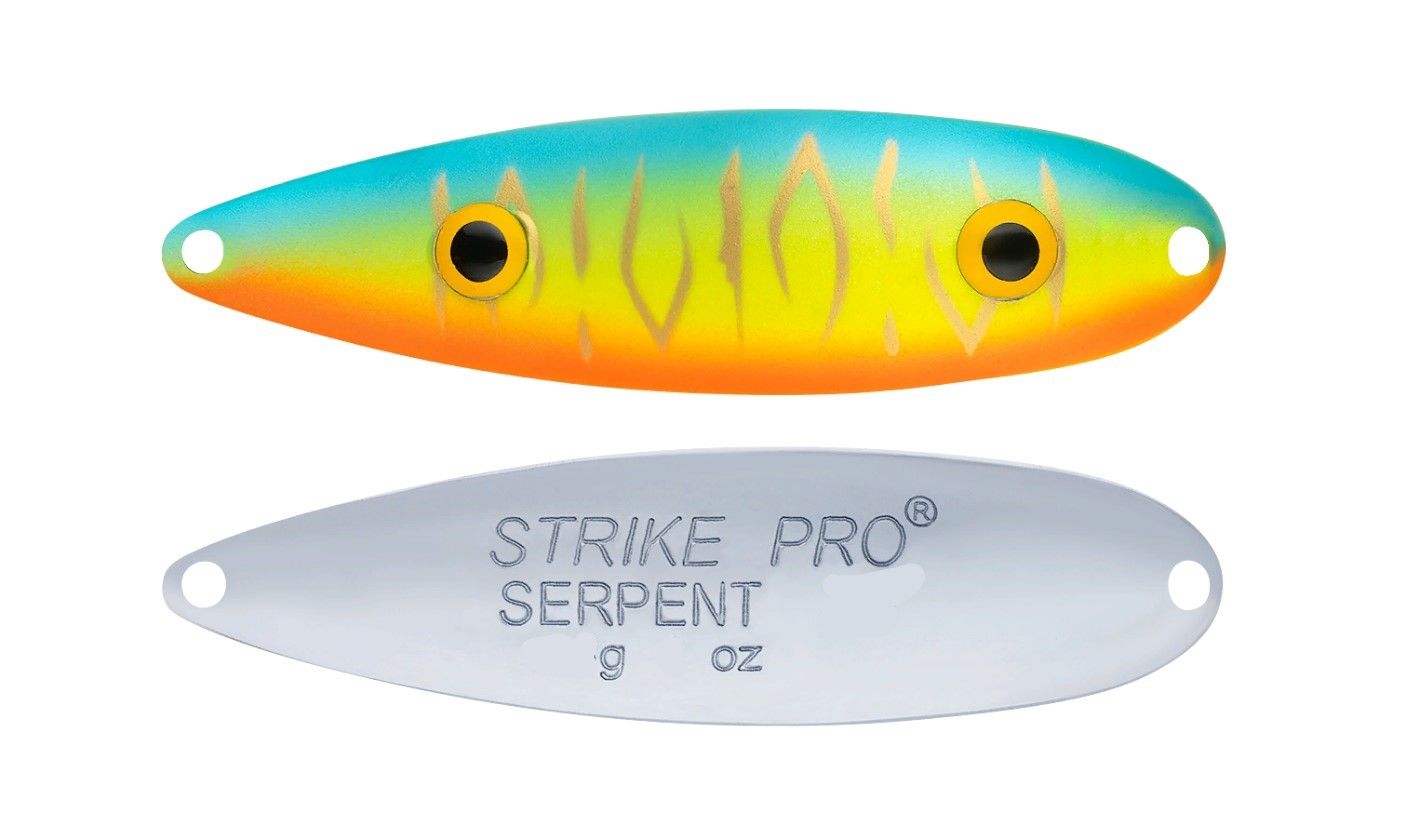 Колеблющаяся Блесна Strike Pro Serpent Single 65M 14 гр 65 мм A252S-CP   ST-010AS#A252S-CP — характеристики,  особенности конструкции