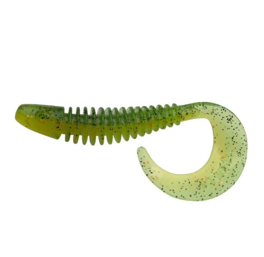 Силиконовая приманка Jig It Puller 3.5 90 мм 8 шт 001 Pearl green   JIP90001S — характеристики,
	                                    особенности конструкции