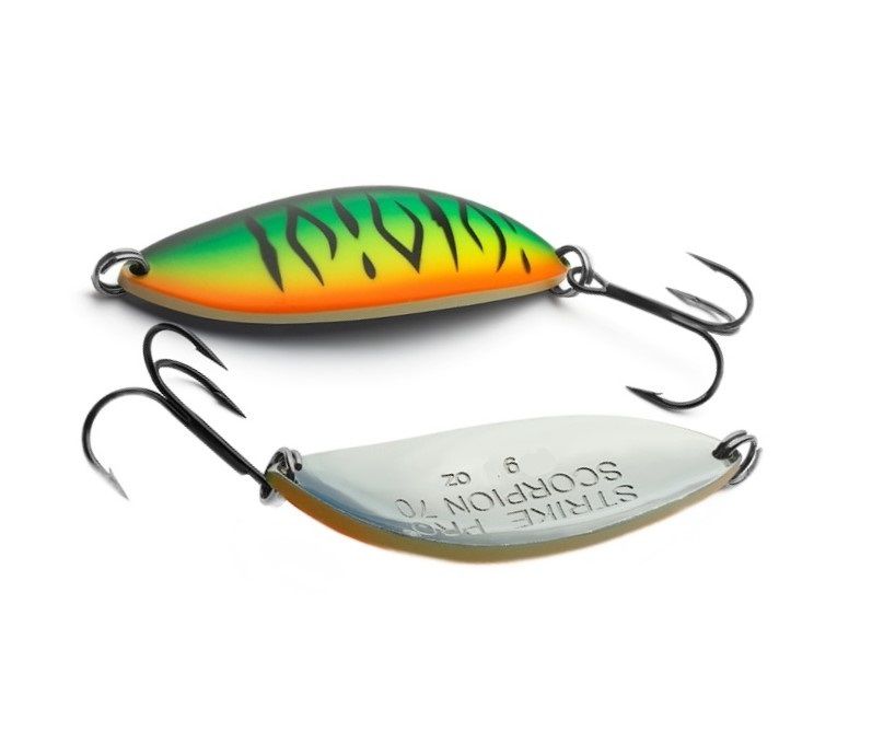 Колеблющаяся Блесна Strike Pro Scorpion Treble 70H 28 гр 70 мм A70-713-CP   ST-08B2#A70-713-CP — крупный план
	                                    1