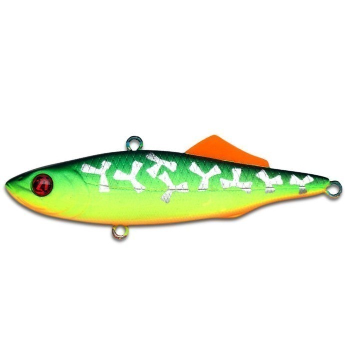 Воблер Pontoon 21 Kalikana Vib 52 Silent 070F Fire Tiger WF 8,2 гр   P21-KalikVIB-52SL-070F — характеристики,
	                                    особенности конструкции