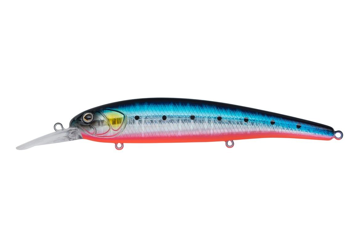 Воблер Strike Pro Hooligan Shallow 120SP A234-SBO-LU Blue Back Silver OB Fluo 20,1 гр   EG-220SP#A234-SBO-LU — характеристики,
	                                    особенности конструкции