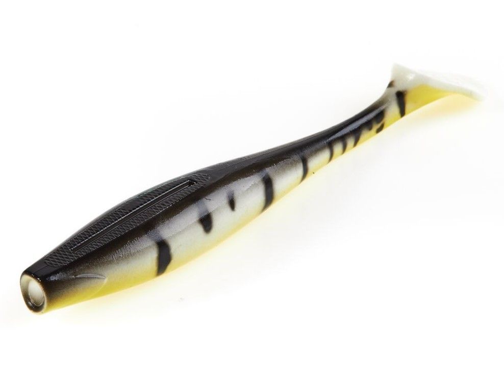 Силиконовая приманка Lucky John Kubira Swim Shad 5.0in 125 мм 3 шт PG23 3D Series  140420-PG23 — крупный план
	                                    1