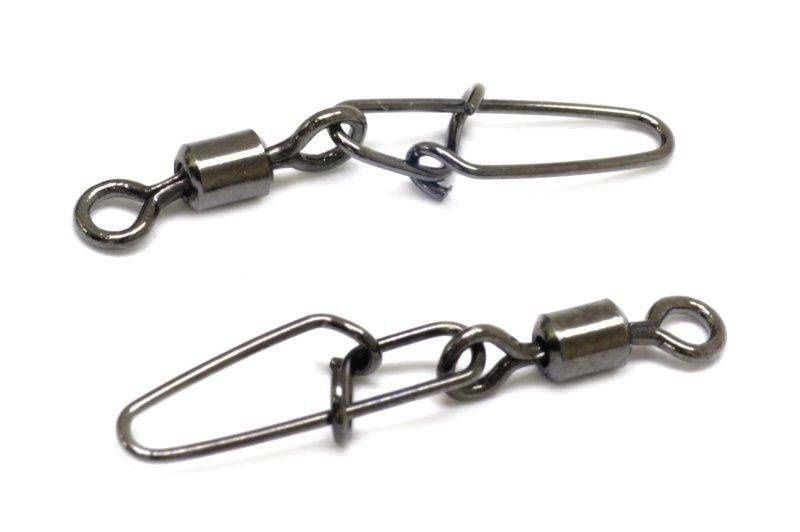 Вертлюг с застежкой Kosadaka Super Hooked snap №6 7 шт    3030BN-6 — крупный план
	                                    1