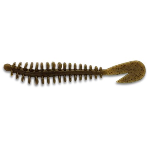 Силиконовая приманка Reins Rockvibe Grub 4 101 мм 8 шт 002-Green Pumpkin   RG4-002 — характеристики,  особенности конструкции