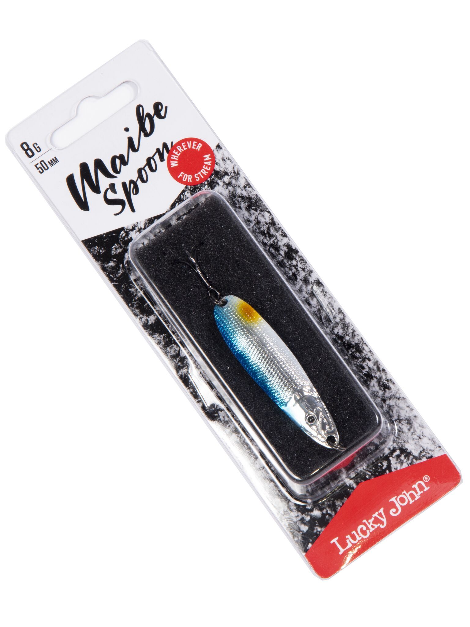 Колеблющаяся Блесна Lucky John Maibe Spoon 8 гр 50 мм 007   LJMAI08-007 — крупный план
	                                    2