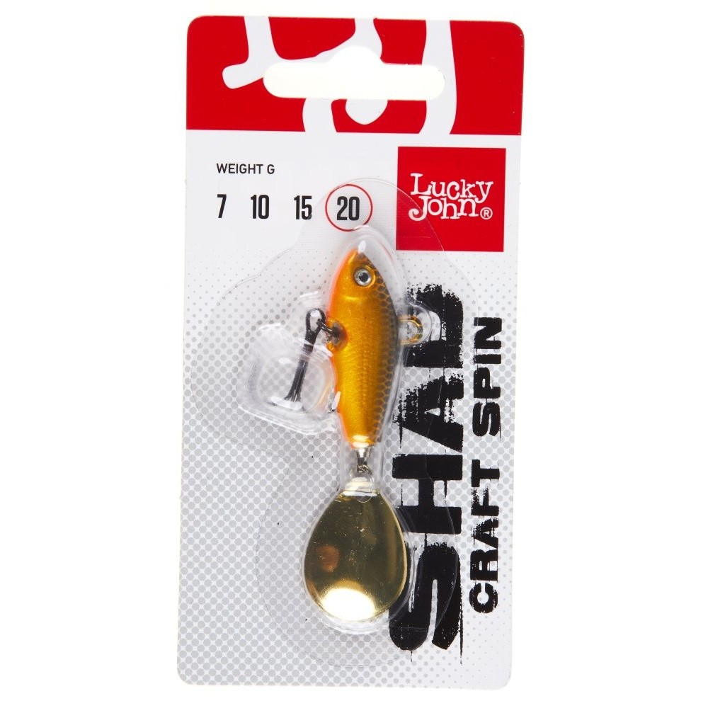 Тейл-спиннер Lucky John Shad Craft Spin 20 20 гр  016   LJSCS020-016 — крупный план
	                                    1