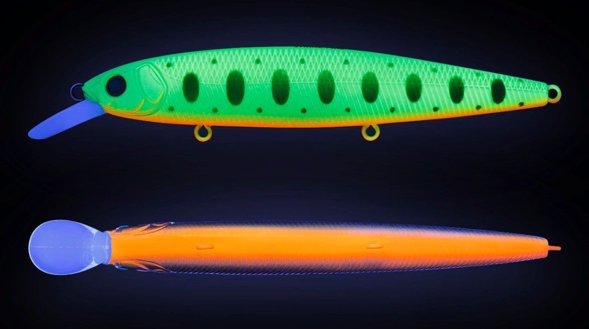 Воблер Strike Pro Bold 110SP A178S Lemon Mat Tiger 15,4 гр   EG-191A-SP#A178S — крупный план
	                                    1