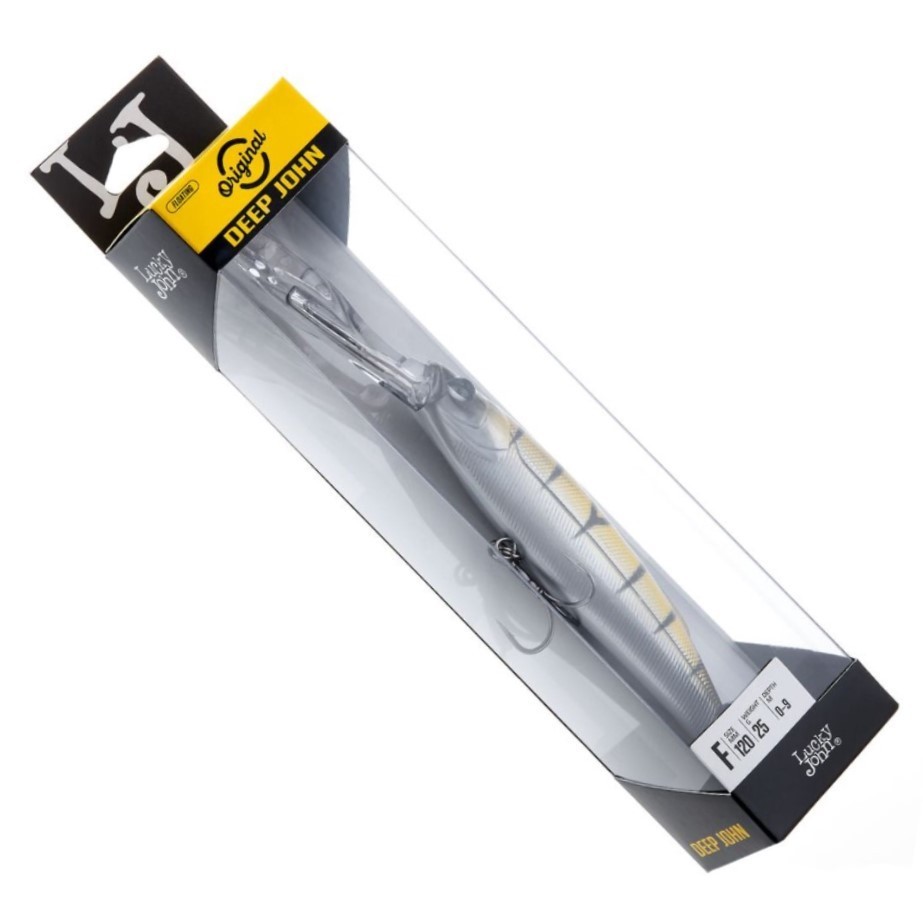 Воблер Lucky John Deep John 120F 002 25 гр Original  LJO0112F-002 — крупный план
	                                    2