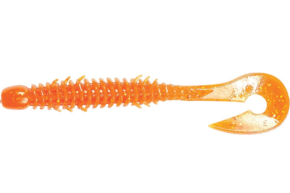 Силиконовая приманка Jackall Wobbring 2.5 64 мм 10 шт Orange Gold — характеристики,
	                                    особенности конструкции