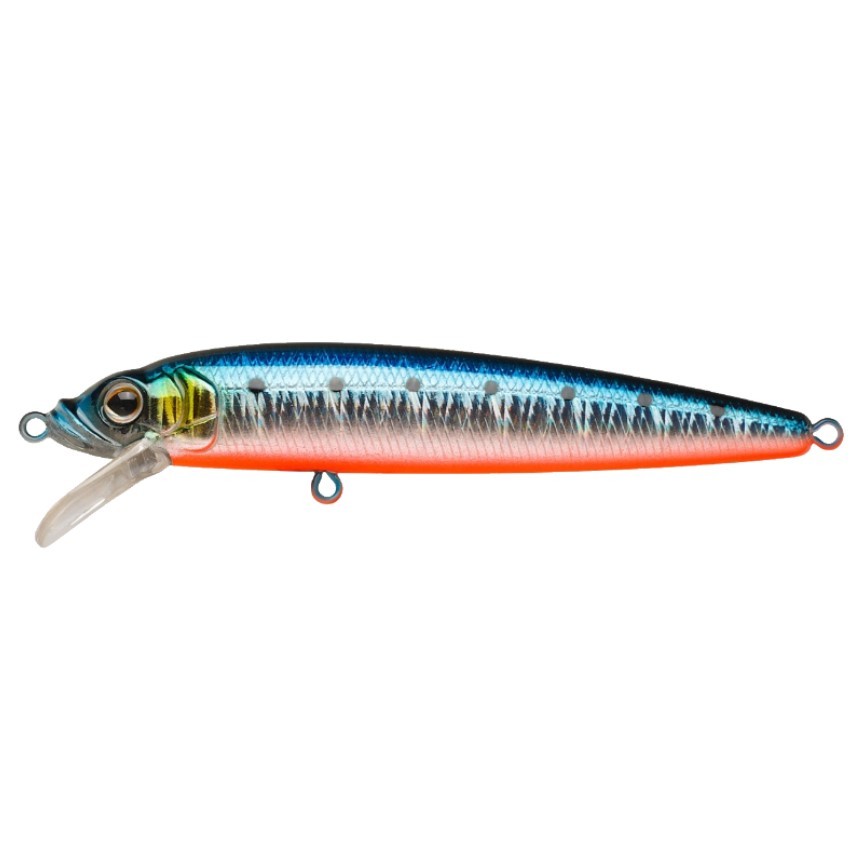 Воблер Strike Pro Alpha Minnow 95 A234-SBO-LU Blue Back Silver OB Fluo 9 гр   EG-034F#A234-SBO-LU — характеристики,
	                                    особенности конструкции