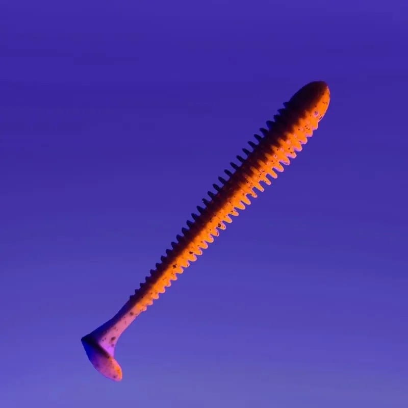 Силиконовая приманка CF Company Vibro Worm 4 100 мм 5 шт 8d   75-100-8d-6 — крупный план
	                                    1