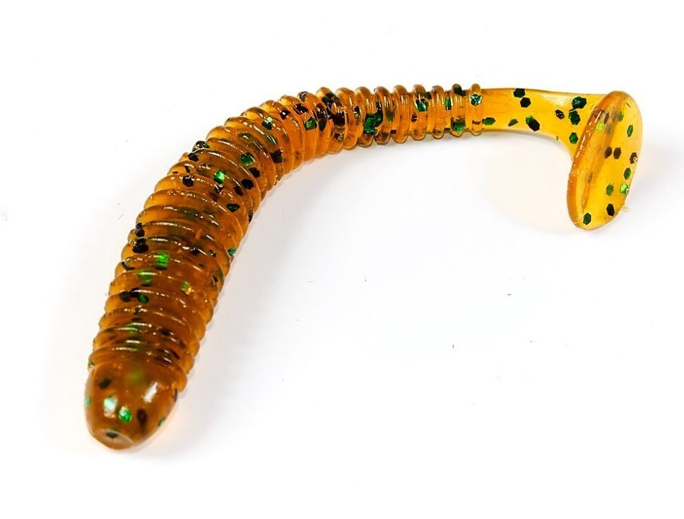 Силиконовая приманка Lucky John Spark Tail 2.0in 50 мм 5 шт PA19 Pro Series  140166-PA19 — крупный план
	                                    1