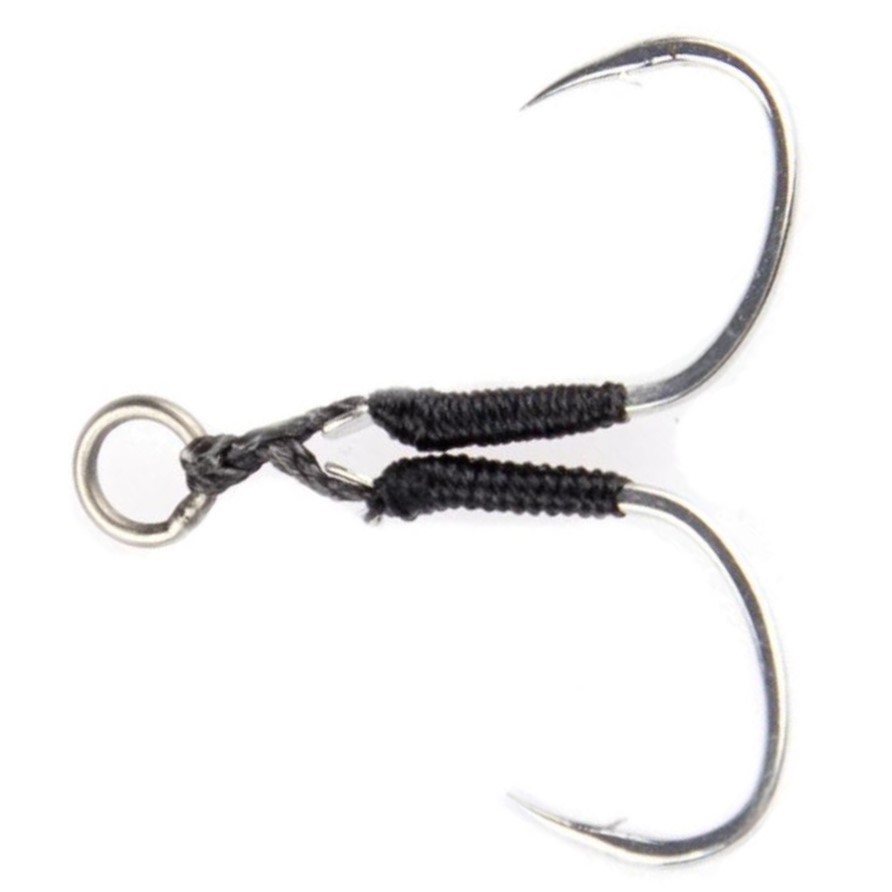 Крючок Ассист Decoy DJ-84 SL Assist Twin №6 2 шт    DJ-84 #6 — характеристики,  особенности конструкции