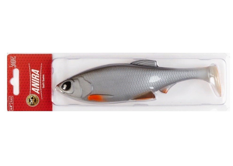 Силиконовая приманка Lucky John Anira Soft Swim 6.8in 170 мм 1 шт A05 3D Series  140416-A05 — крупный план
	                                    2