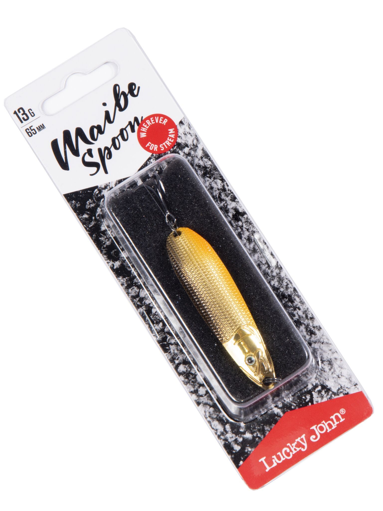 Колеблющаяся Блесна Lucky John Maibe Spoon 13 гр 65 мм 004   LJMAI13-004 — крупный план
	                                    2