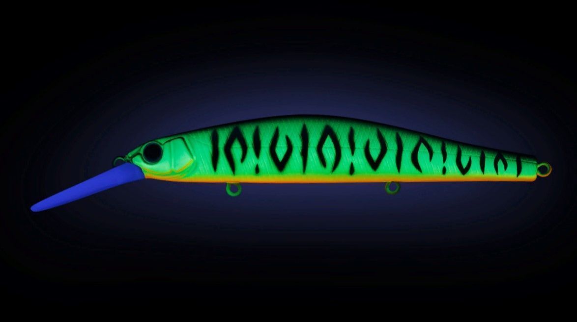 Воблер Strike Pro Inquisitor MDR 110SP GC01S Mat Tiger 17,3 гр   EG-193BXL-SP#GC01S — крупный план
	                                    1