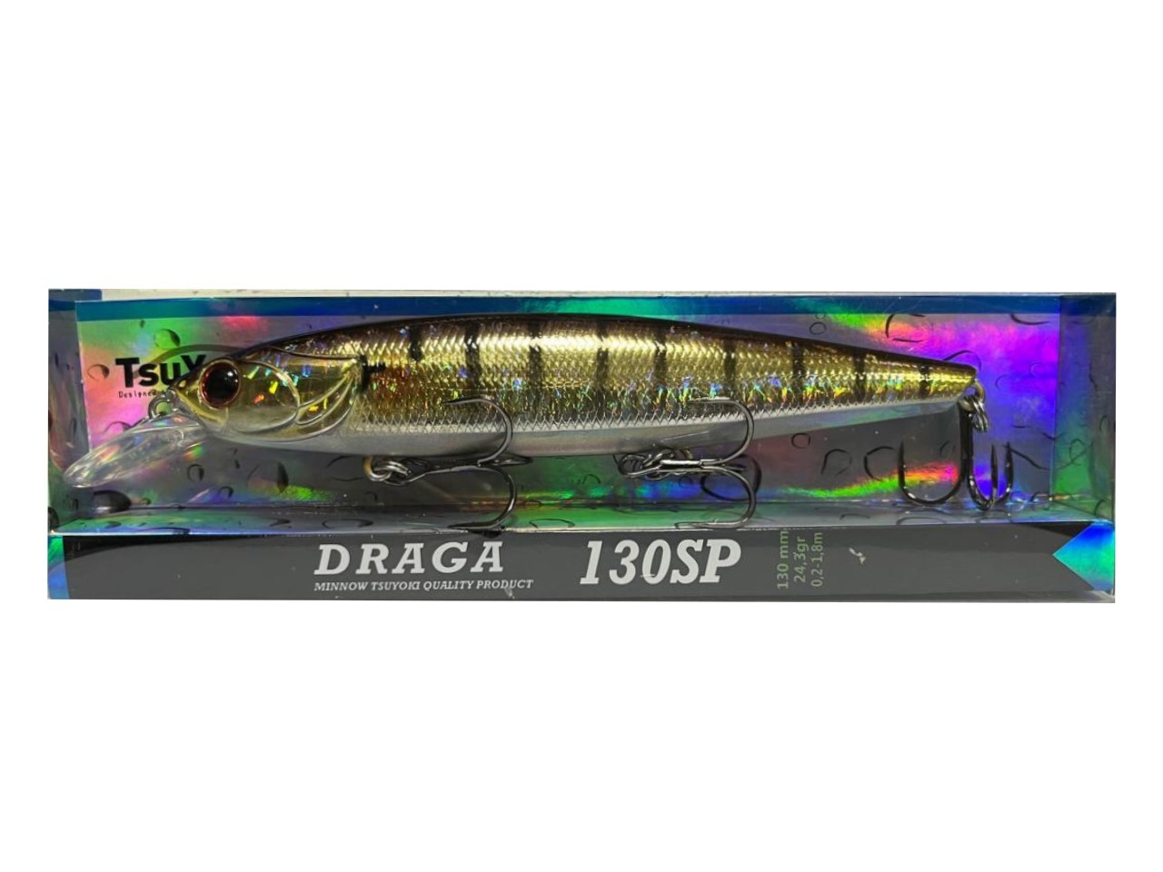 Воблер TsuYoki Draga 130SP 280 24,3 гр — крупный план
	                                    1