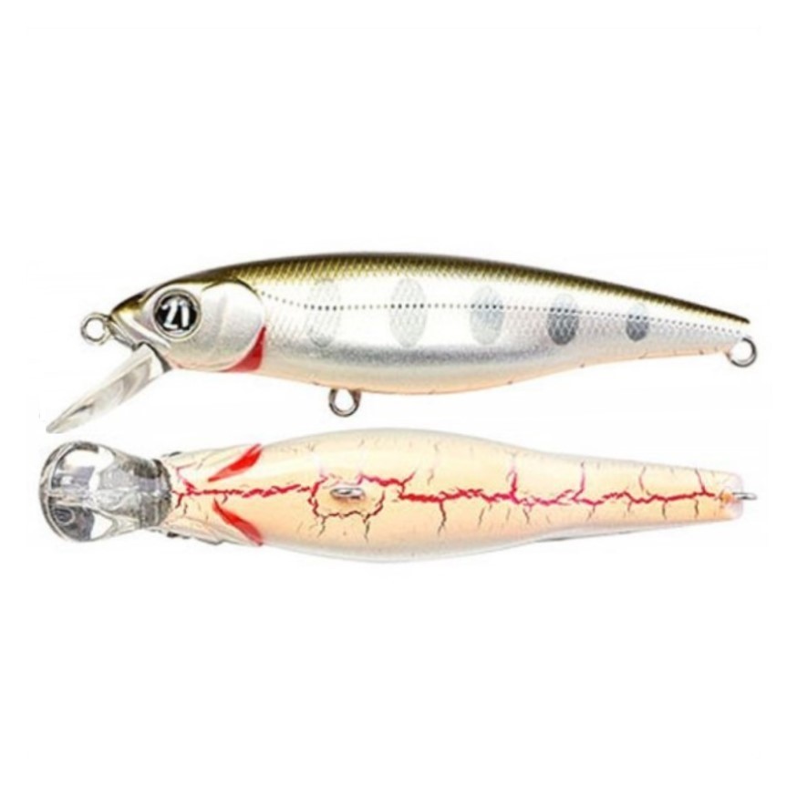 Воблер Pontoon 21 Greedy Guts 77F-SR 404 CB Yamame 9 гр   P21-GGT-77F-SR-404 — крупный план
	                                    1