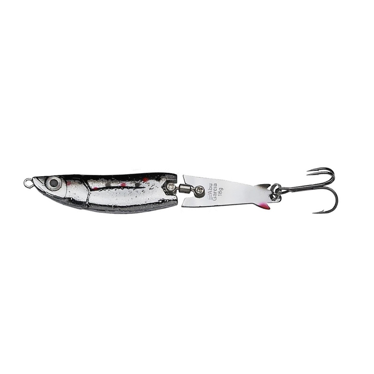 Колеблющаяся Блесна Abu Garcia Toby Jointed 14 14 гр 75 мм Black Back Minnow — характеристики,  особенности конструкции
