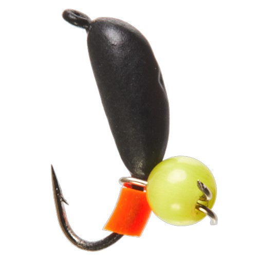 Мормышка Lucky John Банан Рижский с петелькой и бисером кошачий глаз 1,8 гр Y   LJ11050-10 — характеристики,  особенности конструкции