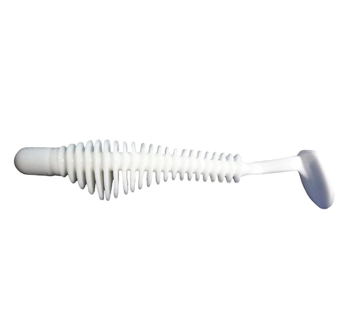 Силиконовая приманка B Fish&Tackle Pulse-R Paddle Tail 2.45 62 мм 8 шт Great White   BFTC245PR-142 — характеристики,
	                                    особенности конструкции